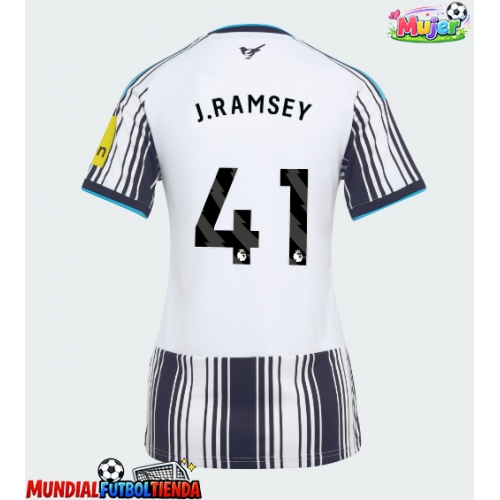 Camiseta Newcastle United Jacob Ramsey #41 Primera Equipación Replica 2026-27 para mujer mangas cortas